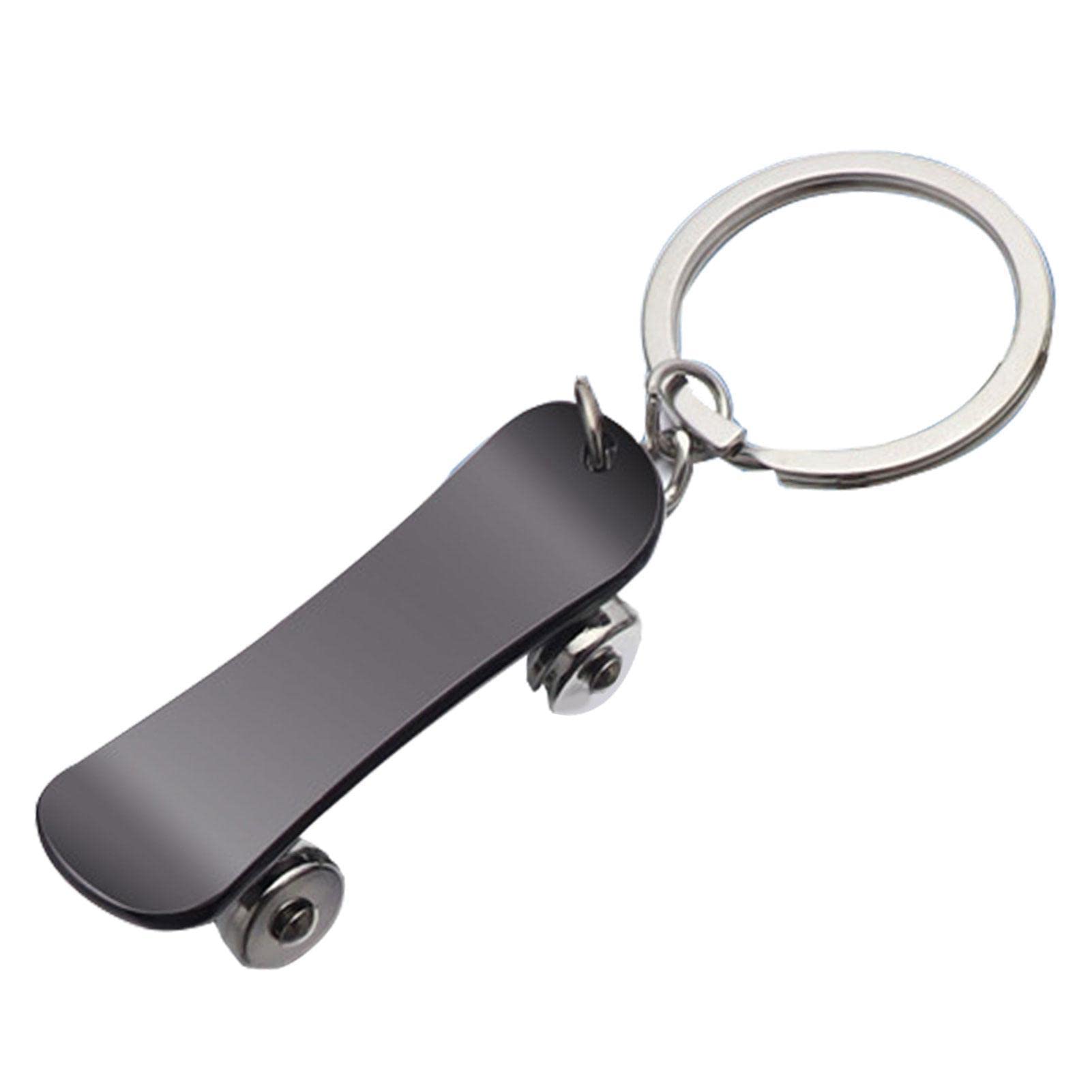 Amazon.co.jp: 面白いキーホルダー,動く車輪が付いている金属の